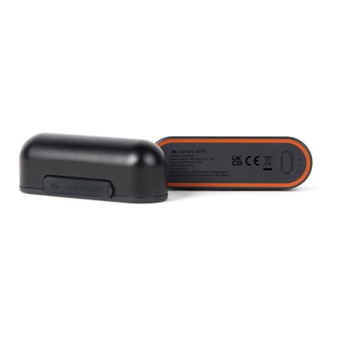 Calentador manos dual Nordic Drift Everest, batería 6000 mAh negro