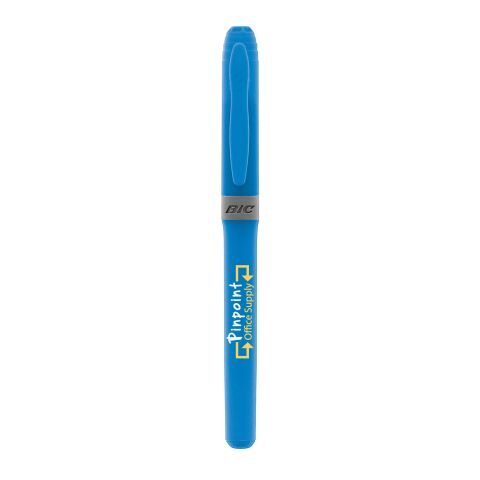 BIC® Brite Liner® Grip Resaltador Azul claro | Impresión De Pantalla 1 color | Cuerpo-Centrado al Clip | 25.00 mm x 45.00 mm