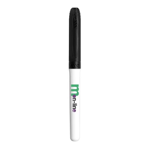 BIC® Velleda® White Board Marker Grip Blanco-Negro | Impresión De Pantalla 1 color | Capuchón-Contraclip  | 15.00 mm x 25.00 mm