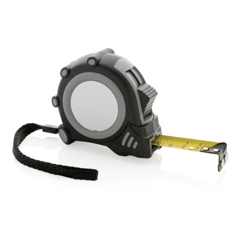Flexómetro RCS de plástico reciclado Grip 5M/19mm gris-negro | sin montaje de publicidad | no disponible | no disponible