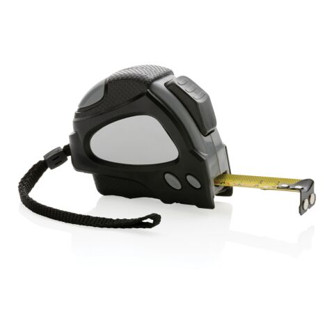 Flexómetro auto stop RCS plástico reciclado 5M/19mm negro | sin montaje de publicidad | no disponible | no disponible