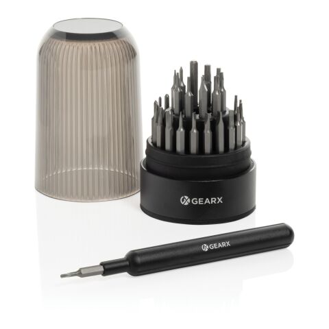 Set destornilladores multifuncionales Gear X 31 en 1 negro | sin montaje de publicidad | no disponible | no disponible