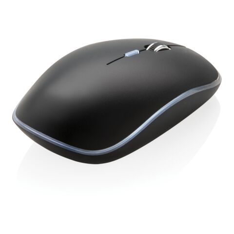 Ratón inalámbrico logo iluminado negro | sin montaje de publicidad | no disponible | no disponible