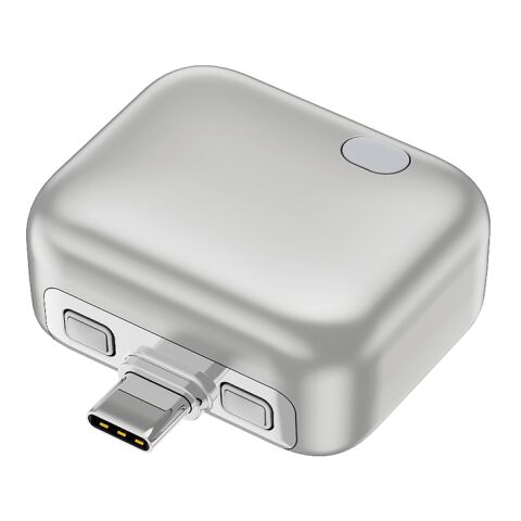 Adaptador USB-C ChargeGuard RCS con desconexión automática plata