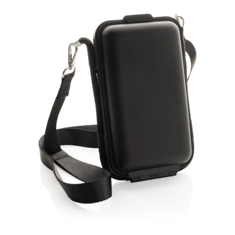 Estuche rígido de viaje Swiss Peak OSLO RCS para móvil negro