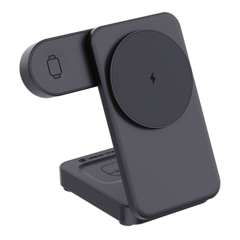 Cargador magnético 3 en 1 RCS Urban Vitamin Arcadia 15W negro | sin montaje de publicidad | no disponible | no disponible