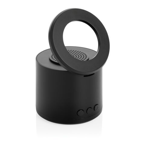 Altavoz Magpulse RCS plástico reciclado 3W soporte magnético negro | sin montaje de publicidad | no disponible | no disponible