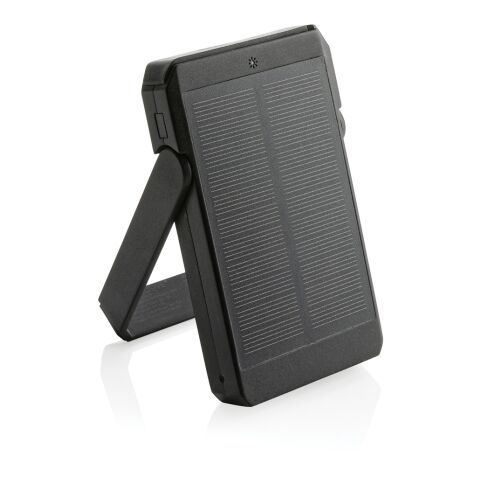 Batería solar Skywave RCS rplastic 5000 mah 10W inalámbrica negro | sin montaje de publicidad | no disponible | no disponible
