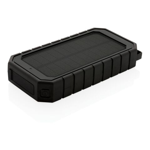 Cargador solar RCS plástico reciclado 10.000 mAh 10W negro | sin montaje de publicidad | no disponible | no disponible