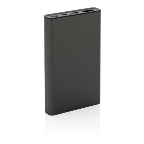 Powerbank Terra RCS de aluminio reciclado 5.000 mAh gris | sin montaje de publicidad | no disponible | no disponible