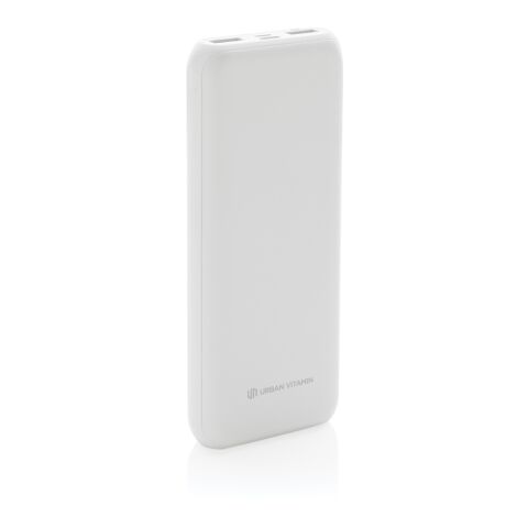 Powerbank Pasadena Urban Vitamin 20.000 mAh 18W PD blanco | sin montaje de publicidad | no disponible | no disponible