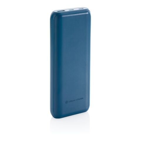 Powerbank Pasadena Urban Vitamin 20.000 mAh 18W PD azul | sin montaje de publicidad | no disponible | no disponible