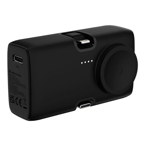 Cargador 20W PD reloj Urban Vitamin San Diego plástico RCS negro | sin montaje de publicidad | no disponible | no disponible