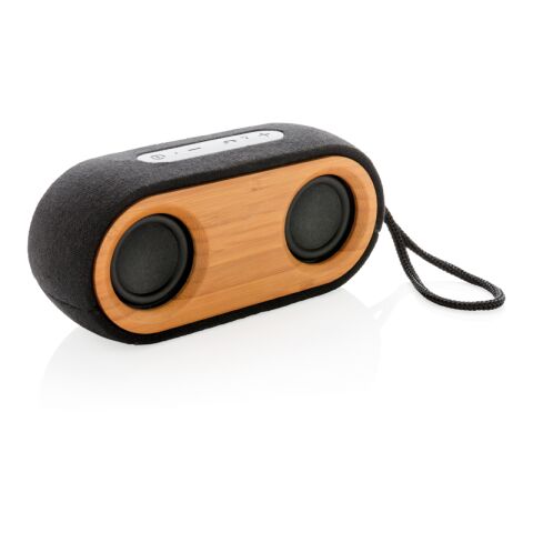 Altavoz doble Bamboo X negro-marron | sin montaje de publicidad | no disponible | no disponible