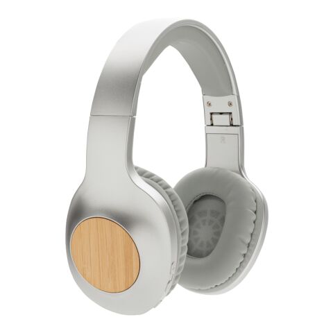 Auriculares inalámbricos Dakota bambú gris-gris | sin montaje de publicidad | no disponible | no disponible