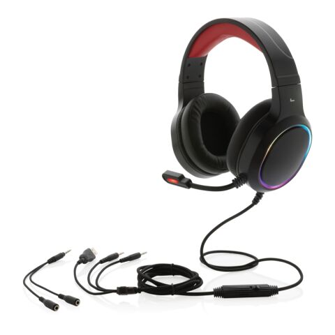 Auriculares gaming RGB negro | sin montaje de publicidad | no disponible | no disponible