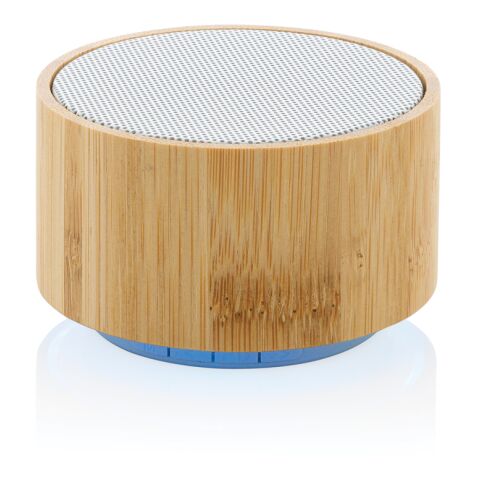 Altavoz inalámbrico FSC® bambú y RCS 3W blanco | sin montaje de publicidad | no disponible | no disponible