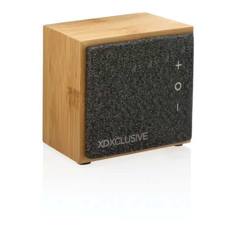 Altavoz inalámbrico de bambú Wynn 5W FSC® marron | sin montaje de publicidad | no disponible | no disponible
