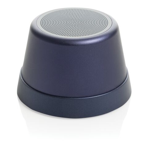 Altavoz magnético 5W de aluminio reciclado Nivio RCS azul | sin montaje de publicidad | no disponible | no disponible