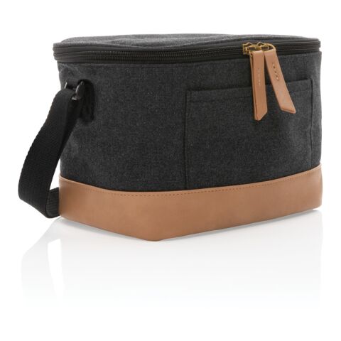 Nevera para 6 latas Impact AWARE™ 16 oz. rcanvas negro | sin montaje de publicidad | no disponible | no disponible