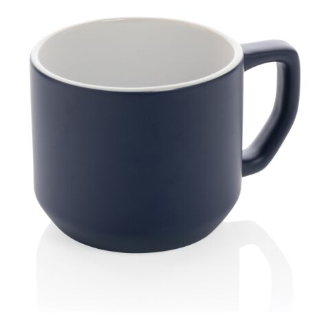 Taza de cerámica moderna azul | sin montaje de publicidad | no disponible | no disponible