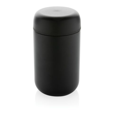 Vaso de acero inoxidable reciclado certificado Brew RCS negro | sin montaje de publicidad | no disponible | no disponible