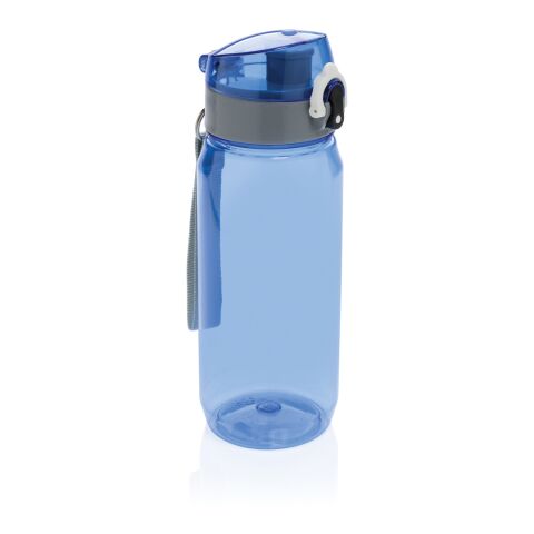 Botella de agua Yide antigoteo de PET reciclado RCS 600ML azul | sin montaje de publicidad | no disponible | no disponible
