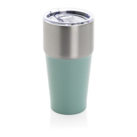 Vaso Fluid acero reciclado certificado RCS 500 ml verde | sin montaje de publicidad | no disponible | no disponible