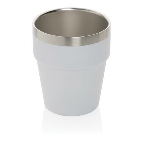 Taza de café Clark RCS doble pared 300 ml blanco | sin montaje de publicidad | no disponible | no disponible