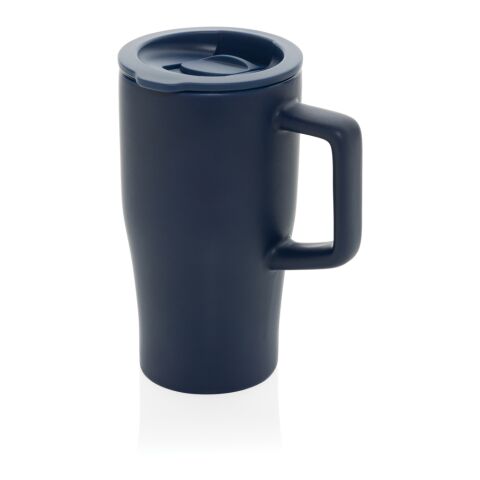 Taza cerámica de lujo 490 ml azul marino | sin montaje de publicidad | no disponible | no disponible