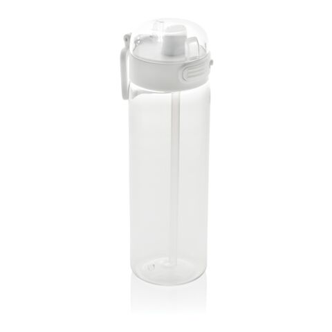 Botella deportiva antigoteo SipnLock RCS RPET 800 ml blanco | sin montaje de publicidad | no disponible | no disponible