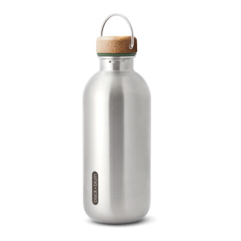 Botella de agua de acero Black+Blum 600ml verde oliva | sin montaje de publicidad | no disponible | no disponible