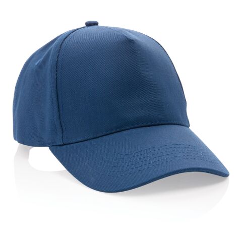 Gorra de algodón reciclado Impact 280gr con trazador AWARE™ azul marino | sin montaje de publicidad | no disponible | no disponible | no disponible