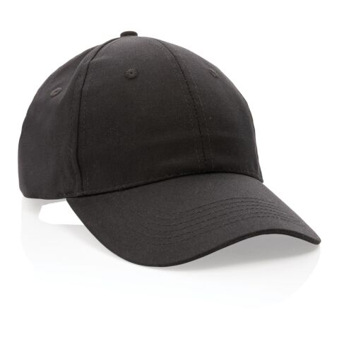 Gorra Impact de algodón reciclado con trazador AWARE™ negro | sin montaje de publicidad | no disponible | no disponible | no disponible | no disponible