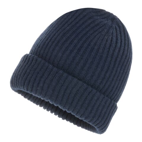 Gorro doble de punto Impact AWARE™ Polylana® azul marino | sin montaje de publicidad | no disponible | no disponible | no disponible