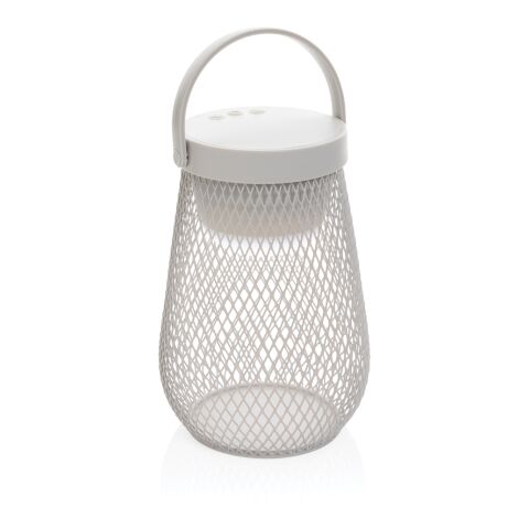 Lámpara de mesa Aurora recargable USB plástico reciclado RCS gris | sin montaje de publicidad | no disponible | no disponible