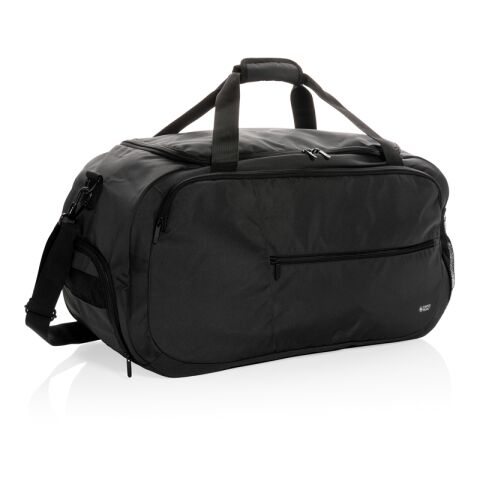 Bolsa de viaje deportiva Swiss Peak AWARE ™ RPET negro | sin montaje de publicidad | no disponible | no disponible | no disponible