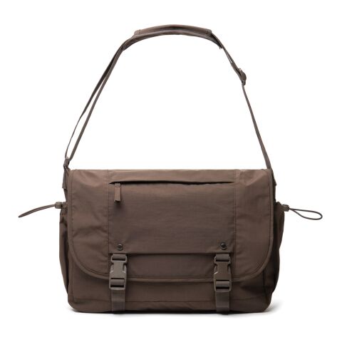 Bolsa bandolera KENTO URBAN RCS nailon reciclado 15,6 marron | sin montaje de publicidad | no disponible | no disponible | no disponible
