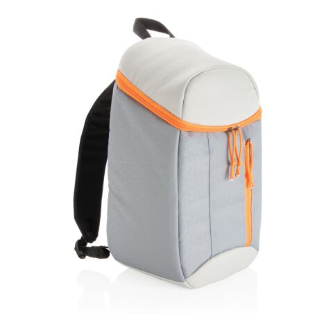 Mochila nevera de senderismo 10L gris-naranja | sin montaje de publicidad | no disponible | no disponible | no disponible