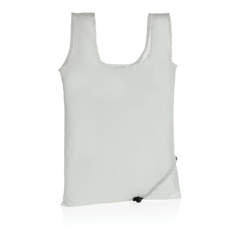 Bolsa de compra RPET 190T plegable Impact AWARE ™ Blanco | sin montaje de publicidad | no disponible | no disponible | no disponible