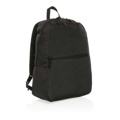 Mochila RPET básica Impact AWARE ™ negro | sin montaje de publicidad | no disponible | no disponible | no disponible