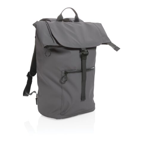Mochila impermeable Impact AWARE ™ RPET para portátil 15,6&quot; gris | sin montaje de publicidad | no disponible | no disponible | no disponible