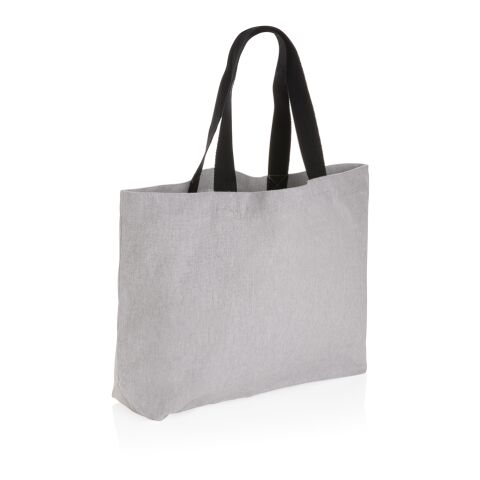 Tote grande de lona de 240 g/m² Impact Aware™ sin teñir gris | sin montaje de publicidad | no disponible | no disponible | no disponible