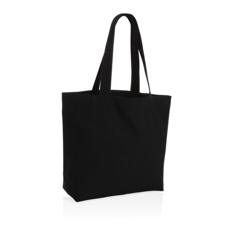 Bolsa compra de lona Impact Aware™ de 240 g/m² con bolsillo negro | sin montaje de publicidad | no disponible | no disponible | no disponible