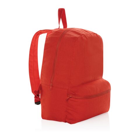Mochila de lona Impact Aware™ de 285 g/m² Rojo Delicioso | sin montaje de publicidad | no disponible | no disponible | no disponible