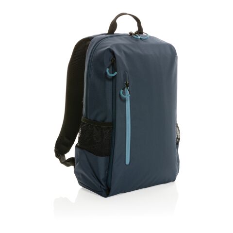 Mochila Lima para portátil Impact AWARE™ de 15,6&quot; RFID azul marino-azul | sin montaje de publicidad | no disponible | no disponible | no disponible