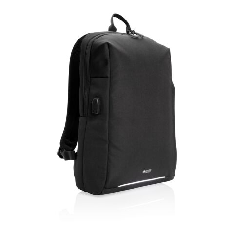 Mochila para portátil Swiss Peak AWARE™ RFID y USB negro | sin montaje de publicidad | no disponible | no disponible | no disponible