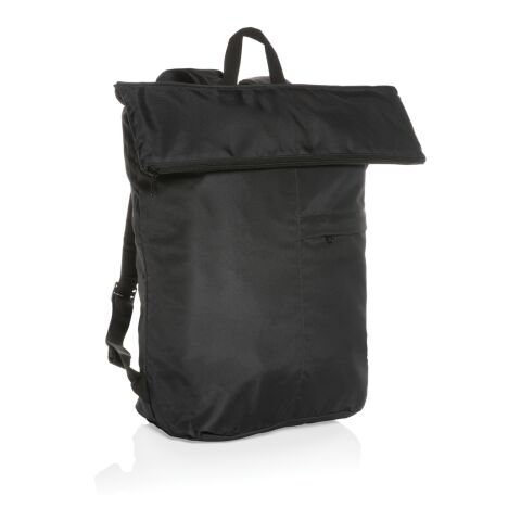 Mochila plegable ligera Dillon AWARE™ RPET negro | sin montaje de publicidad | no disponible | no disponible | no disponible
