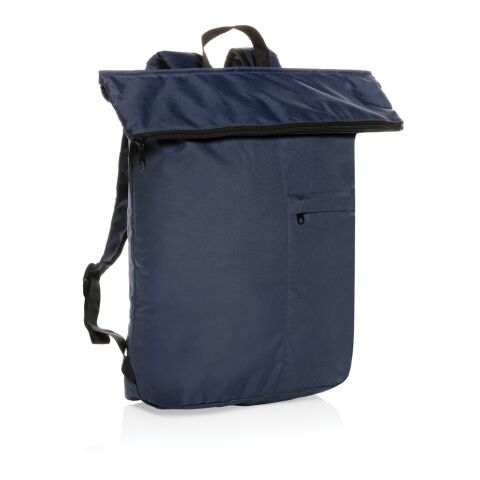 Mochila plegable ligera Dillon AWARE™ RPET azul marino | sin montaje de publicidad | no disponible | no disponible | no disponible