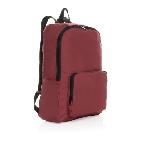 Mochila clásica plegable Dillon AWARE™ RPET rojo | sin montaje de publicidad | no disponible | no disponible | no disponible